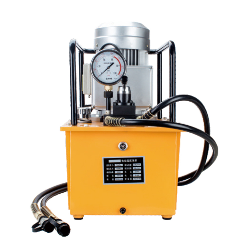 Heavy-Duty Hydraulic Electric Pump, Portable High Pressure, Industrial-Grade Power Unit, Gauge Included, for Automotive and Construction, DB300-S2 Model