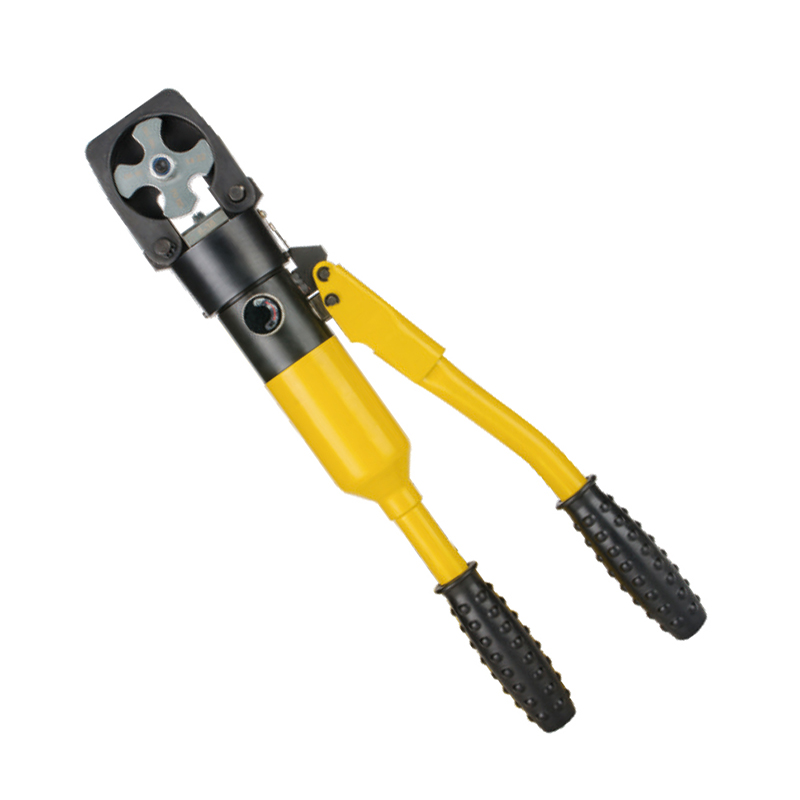 Professional Hydraulic Crimping Tool, Heavy-Duty Handheld Crimper, High Precision Cable Crimp, Ergonomic Handle, for Electrical Connections, CPO-150S Model
