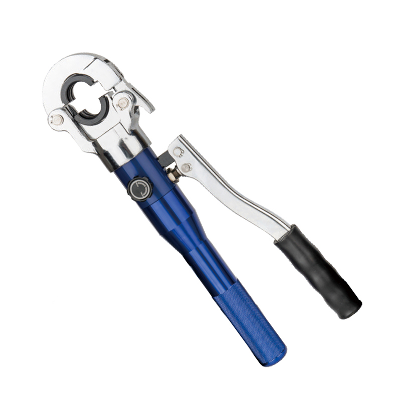 Professional Plumbing Pipe Fitting Crimping Tool, Heavy-Duty Crimp Pliers, Sturdy Construction, Comfort Grip Handle, Manual Hydraulic Pressure, GC-1632 Model