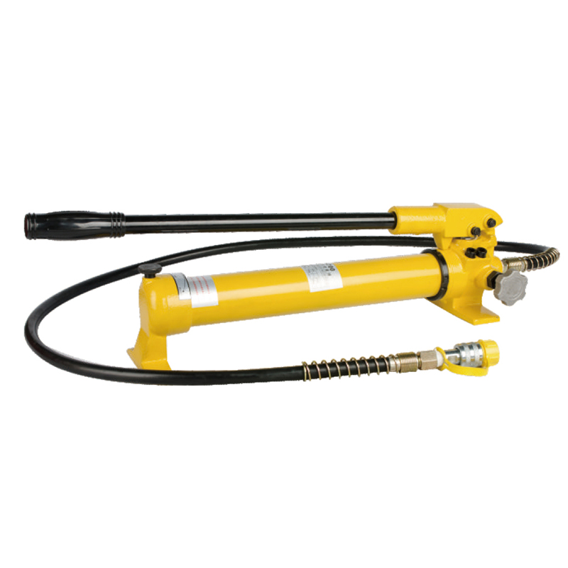 Manual Hydraulic Hand Pump, High Pressure, Durable Alloy Steel, with Hose and Coupler for Automotive and Construction, CP-700 Model