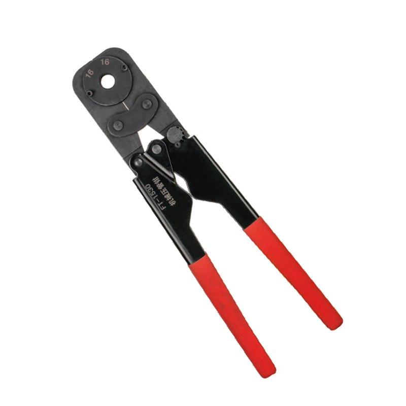 Professional Manual Pipe Fitting Crimping Tool, Heavy-Duty Crimper with Comfort Grip Handles, Plumbing Repair Tool, FT-1530 Model