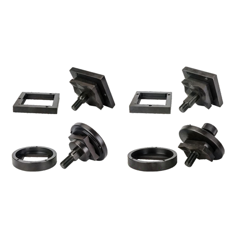Precision Heavy-Duty Steel Punch Die Set, Industrial Grade Metal Hole Punching Tool Kit for Professional Fabrication and Machining, Square Dies