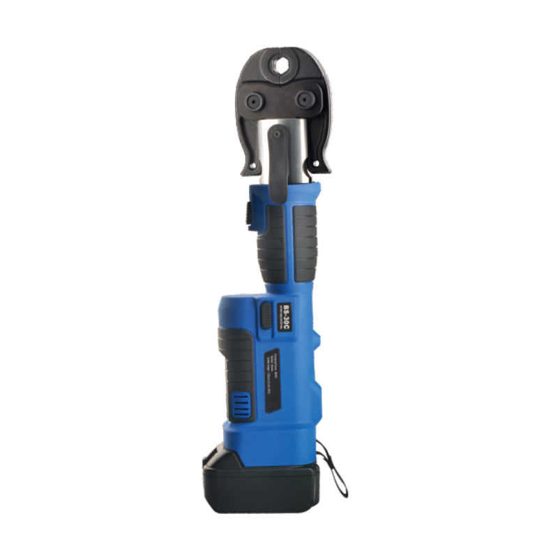 Electric Battery Pipe Fitting Tool, Cordless Battery Powered, Copper Tubing Fittings Pressing Kit, Plumbing Tools for Professional Piping Work, BS-1525 Model