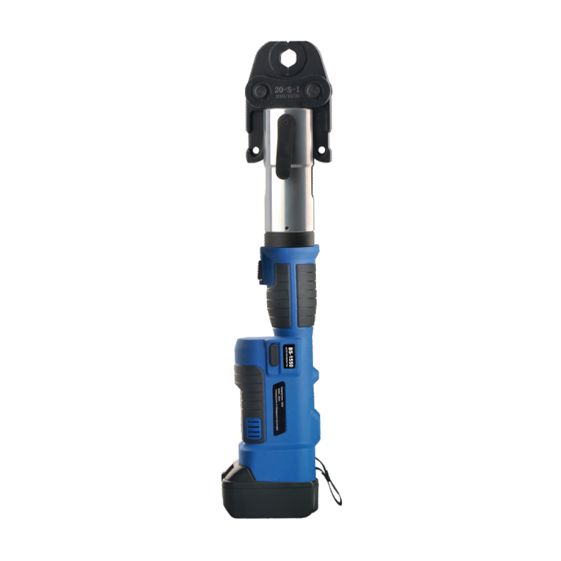 Battery Pipe Fitting Tool, Electric Pipe Fitting Press, Rechargeable Lithium Battery, Portable Cordless Plumbing Crimp Tool, BS-1550 Model