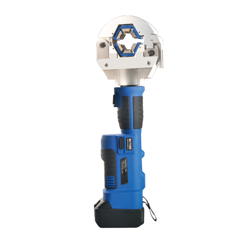 Heavy-Duty Battery Powered Hydraulic Tool, Cordless Rebar Cutting Tool, Portable Handheld Rebar Shear, Industrial Grade Power Steel Rod Cutter Machine, BS-71500 Model