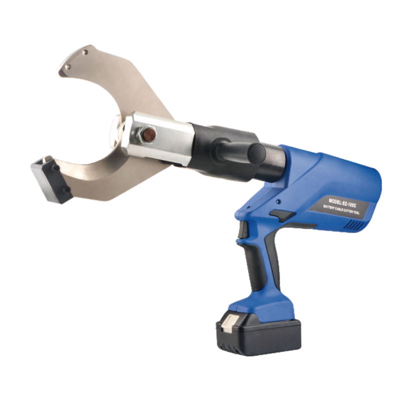 Professional Battery Powered Hydraulic Tool, Electric Wire Cutting Plier, Battery Operated, Heavy-Duty, High Pressure, EZ-105C Model