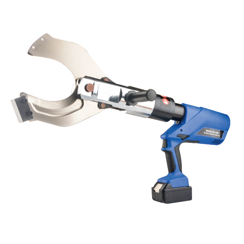 Heavy-Duty Battery Powered Hydraulic Tool, Rechargeable Electric Cutting Tool for Cable, Portable and Compact, for Professional Use, EZ-120C Model