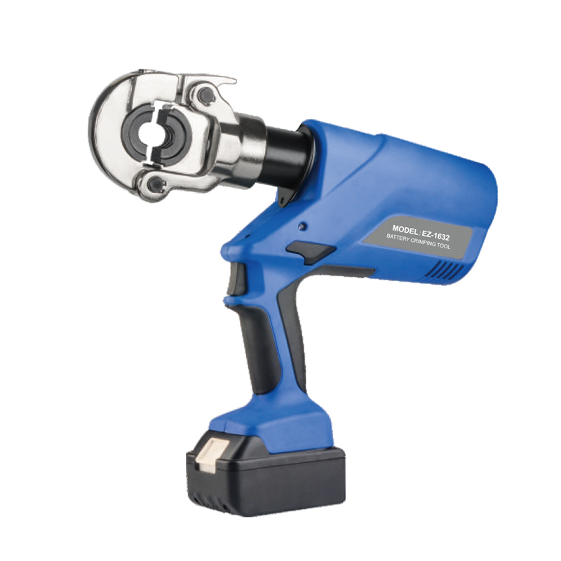 Battery Powered Hydraulic Tool, Rechargeable Lithium Battery, for Repairs and Cable Fittings, EZ-1525 Model