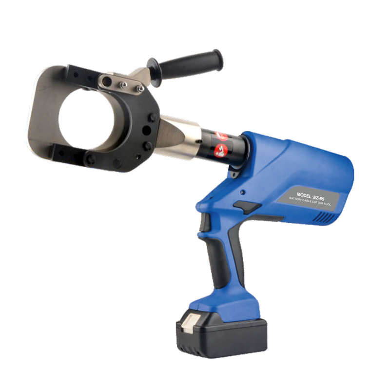 Battery Powered Hydraulic Tool, Rechargeable Battery-Powered, Cable Wire Cutting, Industrial Grade, Portable, High Pressure, EZ-85 Model