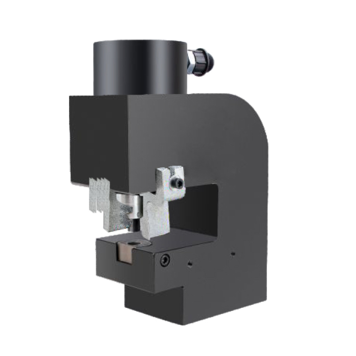 Heavy-Duty Precision Metal Punch Tool, Industrial Grade Punching Machine for Sheet Metal, Adjustable Hole Size, Manual Operation, High-Efficiency, CH-75 Model Single